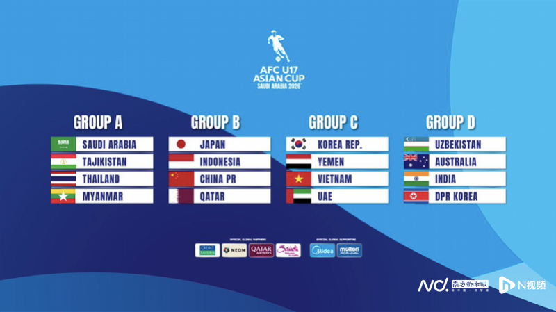 开云移动端-U17亚洲杯分组出炉，中国男足或时隔21年重返世界大赛